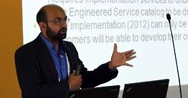 Speaker Giving a Lecture