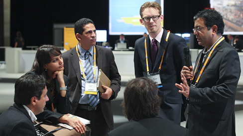 Attendees on Show Floor during SAP TechEd
